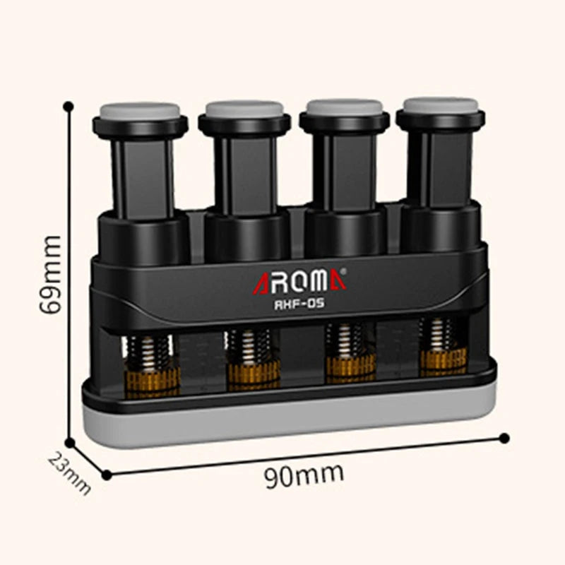 Aroma AHF-05 Finger Exerciser for Guitar, Bass, and Piano – Medium Tension Hand Grip