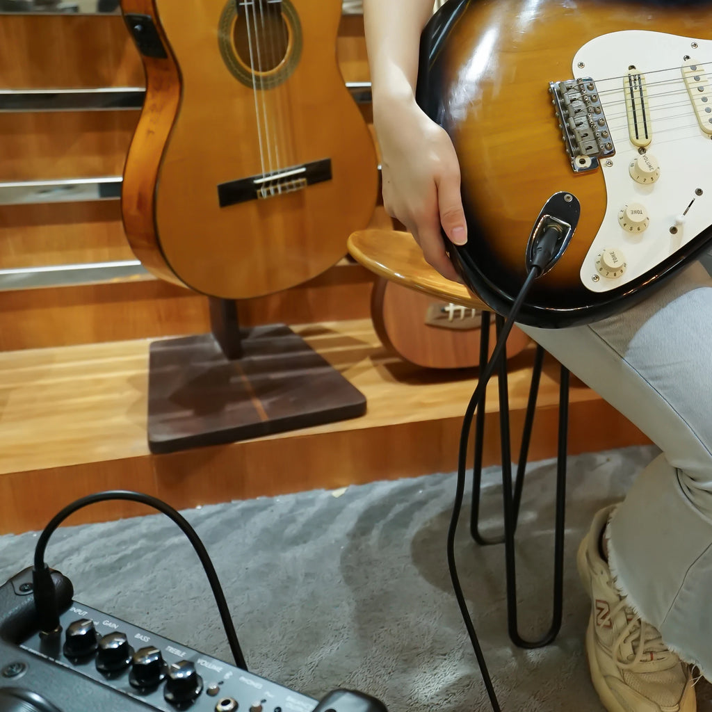 6.35mm (1/4") Audio Cable – Straight to Straight Instrument Cable for Musical Instruments, 3m/6m/10m
