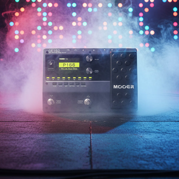 MOOER GE150 Multi-Effects Guitar Pedal with Amp Modeling & IR Loading