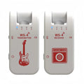 2.4G Wireless Guitar System – Rechargeable Transmitter & Receiver, Low Latency, Plug & Play