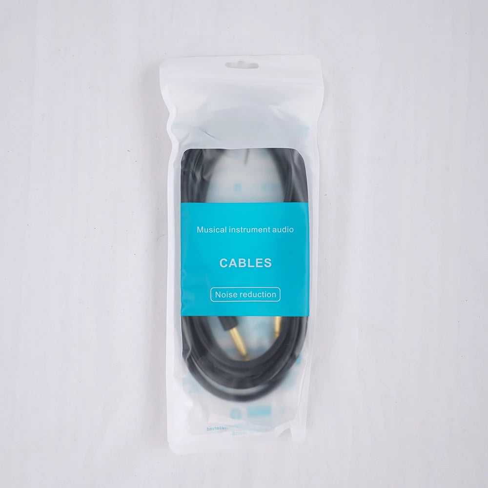 6.35mm (1/4") Audio Cable – Straight to Straight Instrument Cable for Musical Instruments, 3m/6m/10m