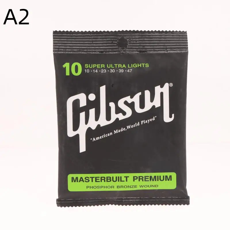 Acoustic Guitar Strings Set – Smooth Feel, Non-Oxidizing Strings for Acoustic & Plucked String Instruments