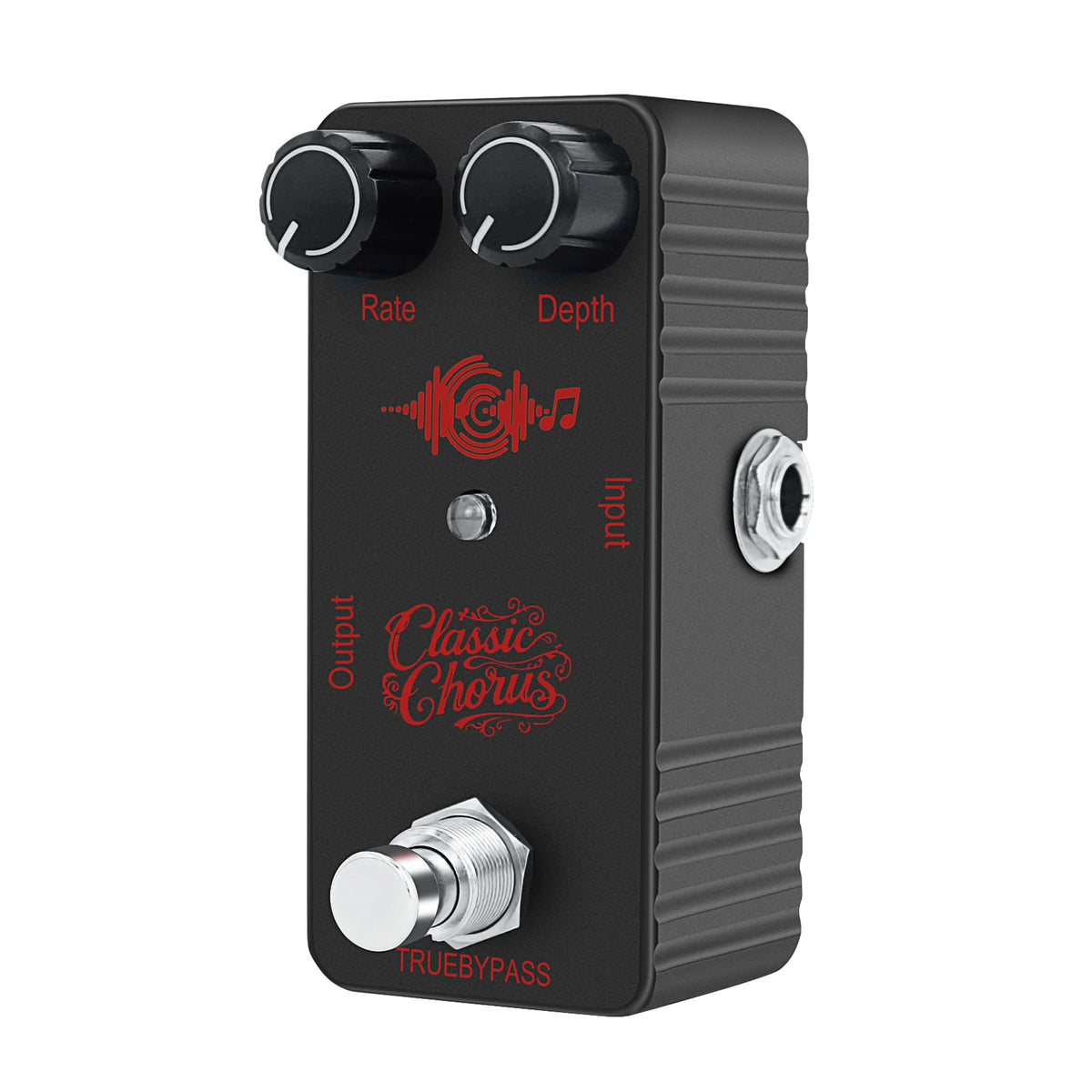 Mini Electric Guitar Effects Pedal – Digital Delay, Crunch Distortion & Classic Chorus