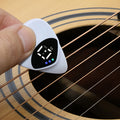2-in-1 Guitar Pick & Digital Tuner – Portable Tuning Tool for Guitar & Ukulele