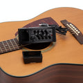 4-Band Acoustic Guitar Pickup EQ Preamp with Piezo Pickup, Tuner & Equalizer