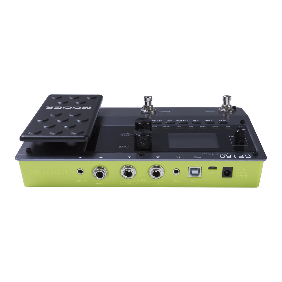 MOOER GE150 Multi-Effects Guitar Pedal with Amp Modeling & IR Loading